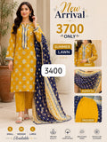 Bin Saeed 3 Piece Stitched