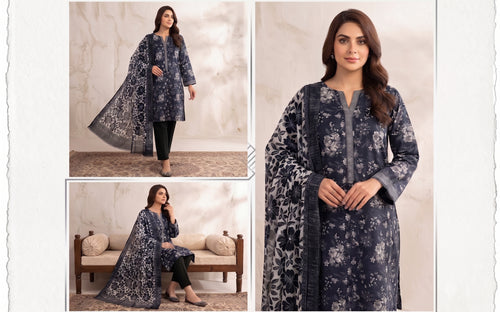 Bin Saeed 3 Piece Stitched