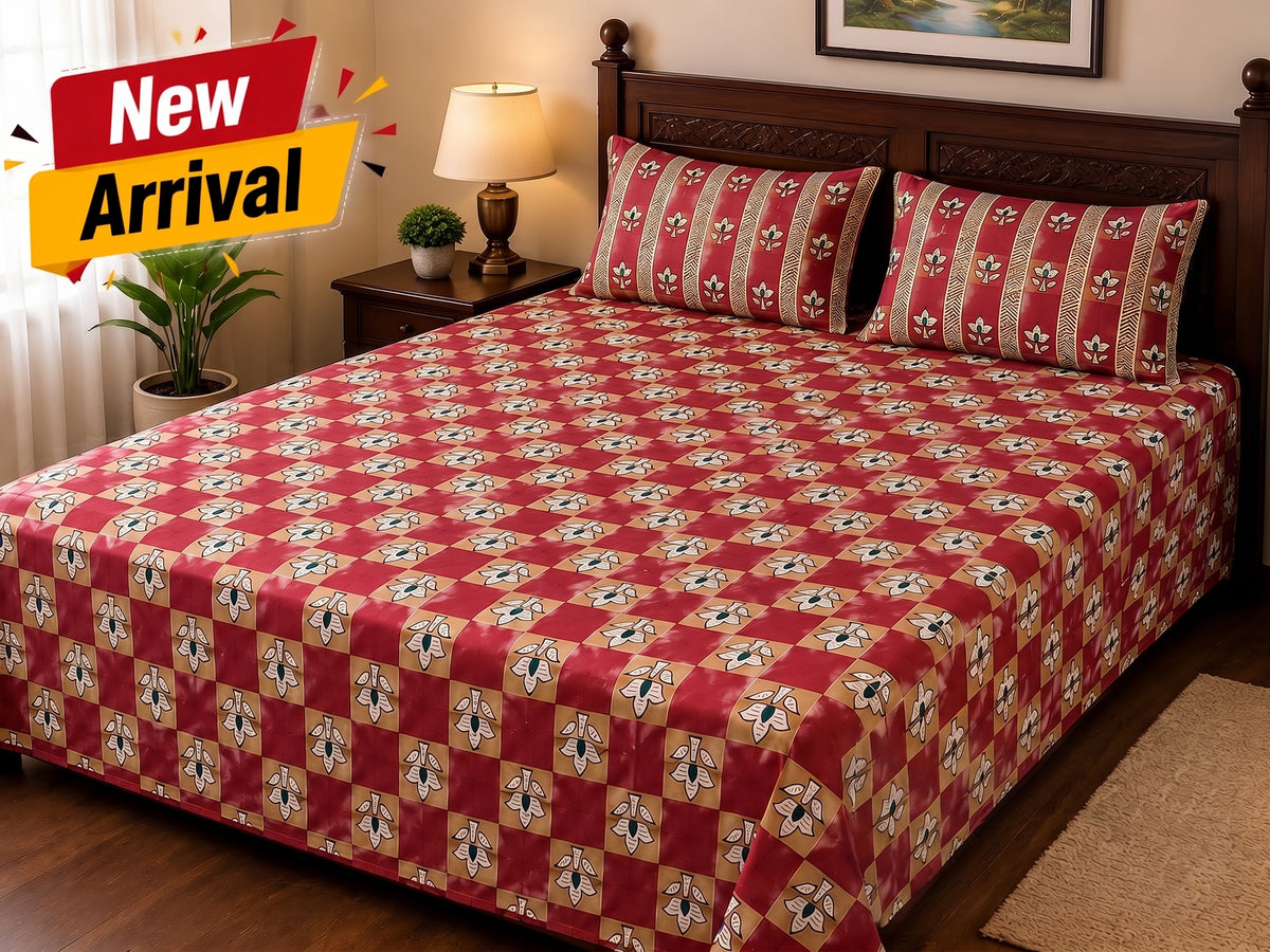 Cotton Bedsheets (King size)