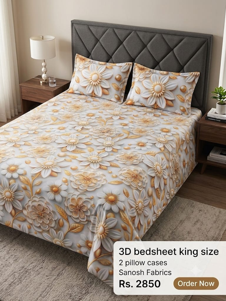 3D Bedsheets