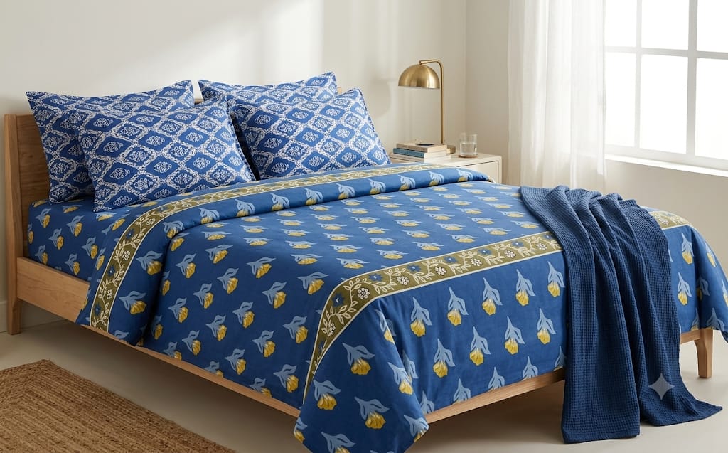 Cotton Bedsheets (King size)