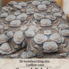 7D Printed Bed Sheet – Premium Quality & Elegant Design