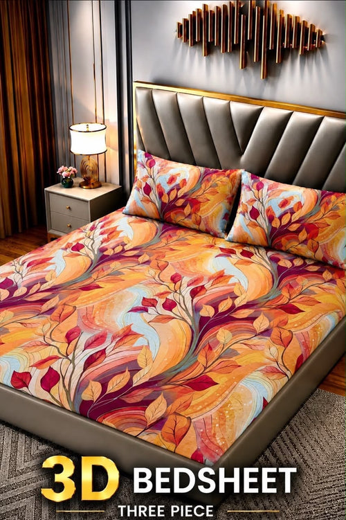 3D Bedsheets King Size